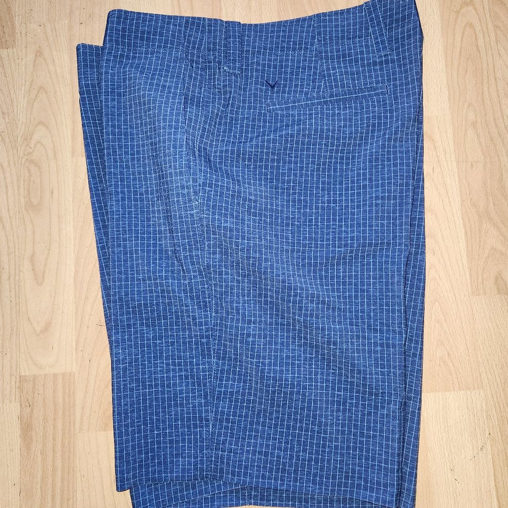 Blue Callaway Golf Shorts